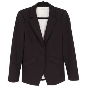 Favorite Daughter Women's Favorite Blazer Size XS Black Single Button Tailored